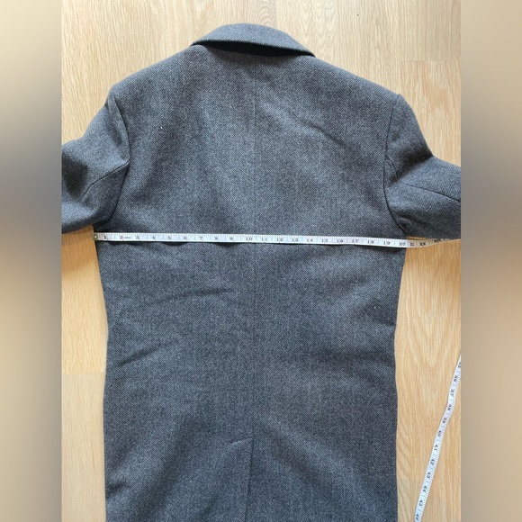 Banana Republic herringbone wool dress coat. - Picture 2 of 8